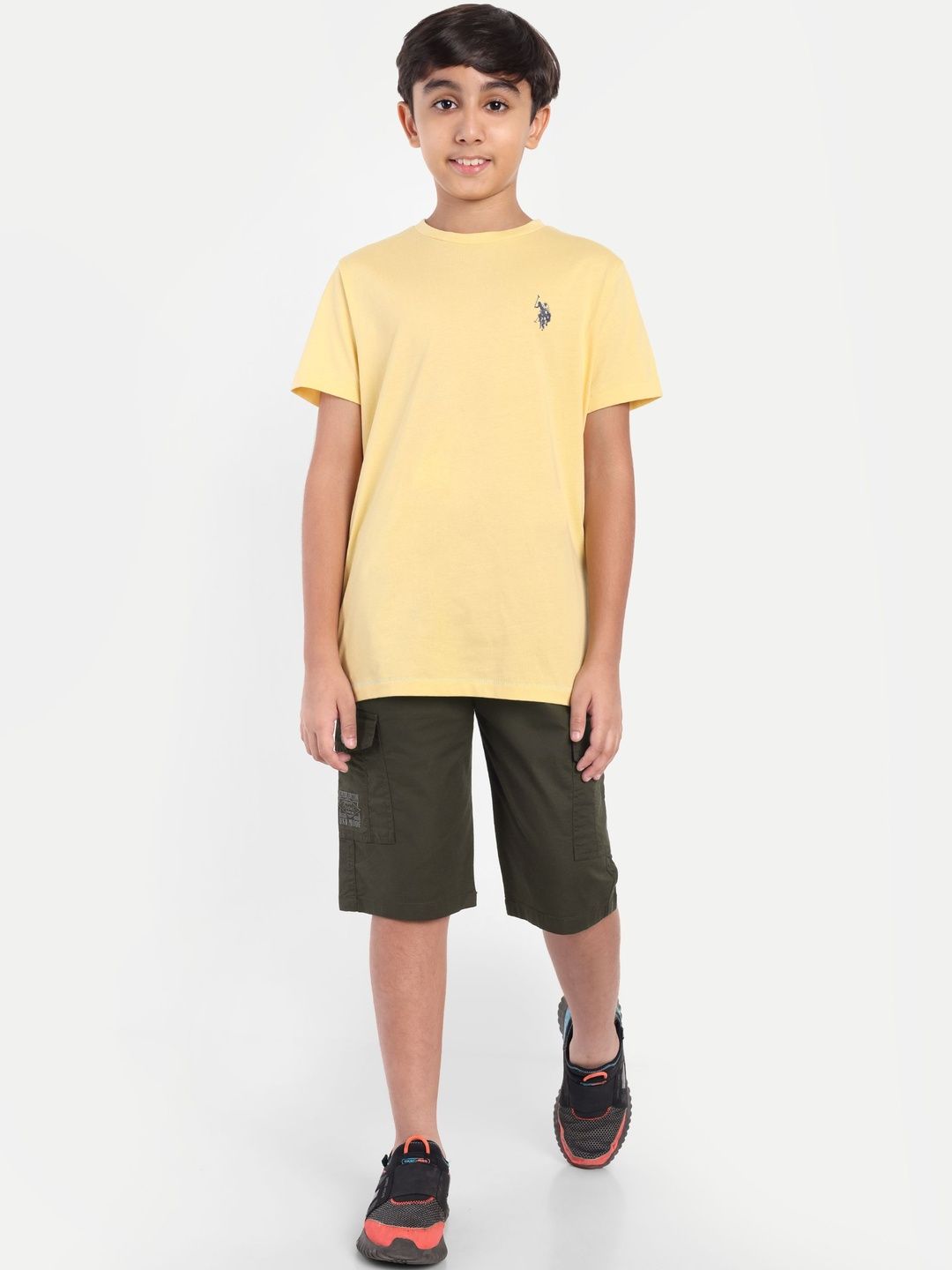 PUPPET-NX Boys Mid Rise Running Cotton Regular Shorts-picture-16