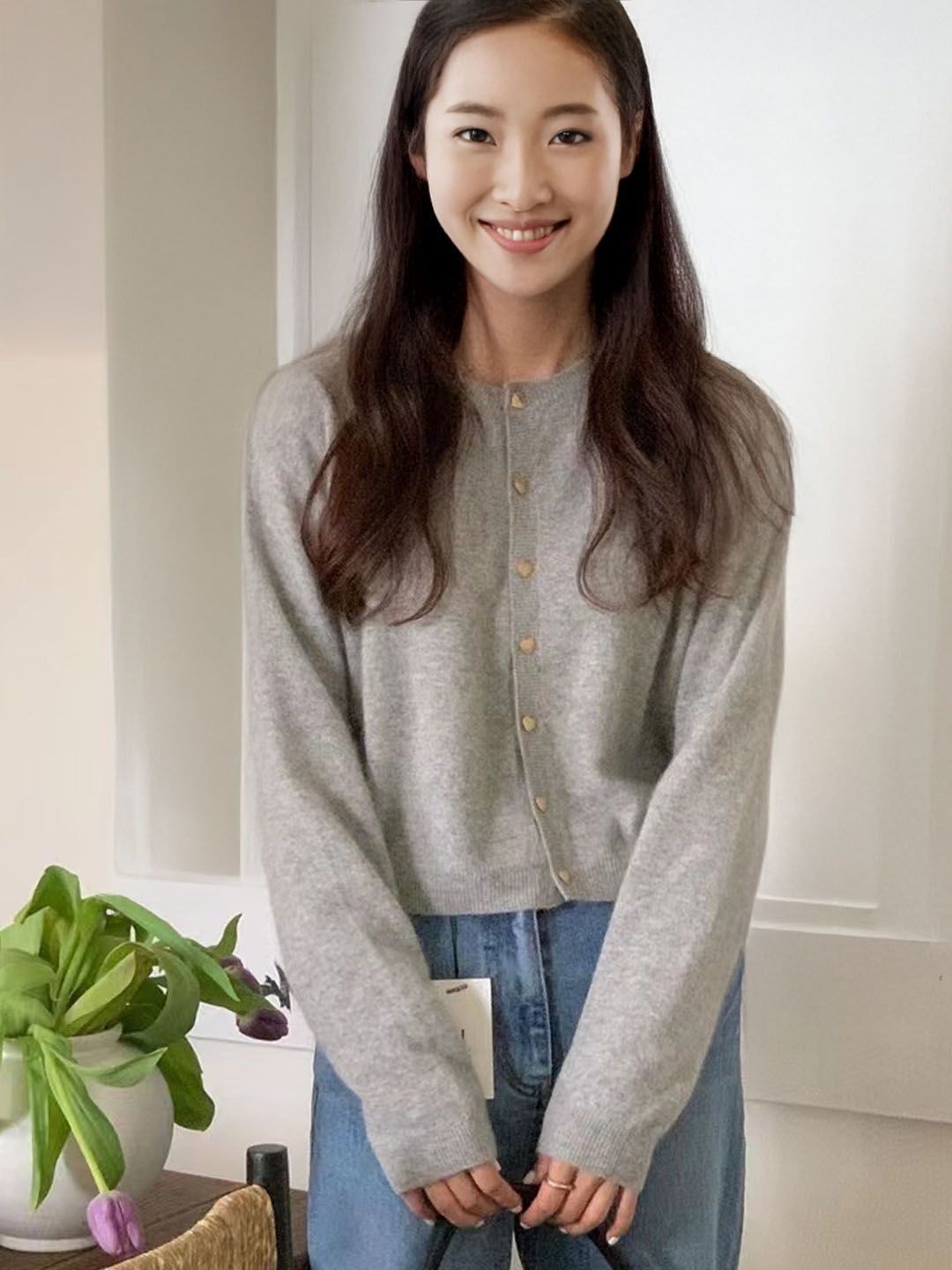 StyleCast Women Round Neck Long Sleeves Cardigan-picture-31