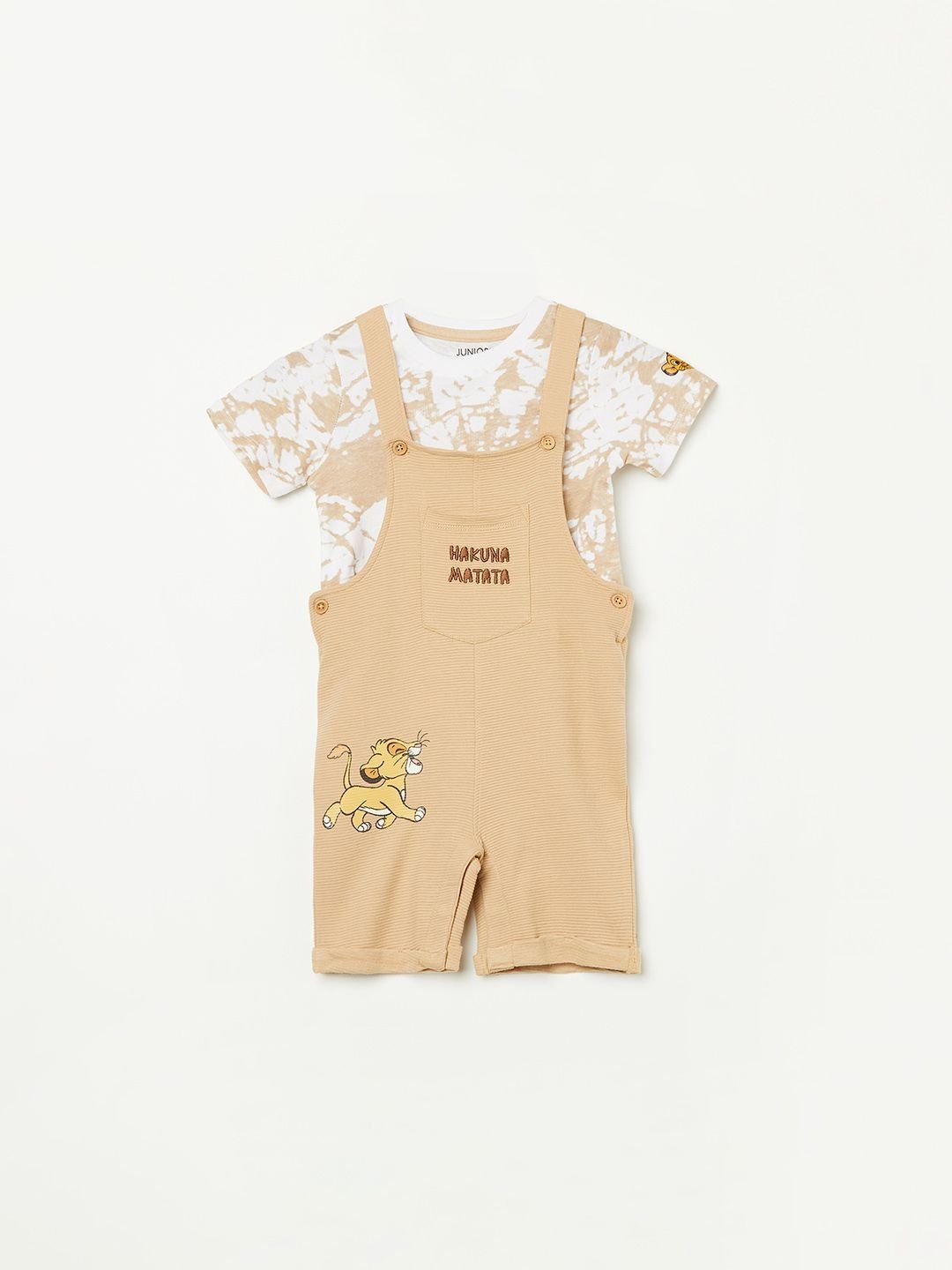 Juniors by Lifestyle Boys Printed Dungarees-picture-19