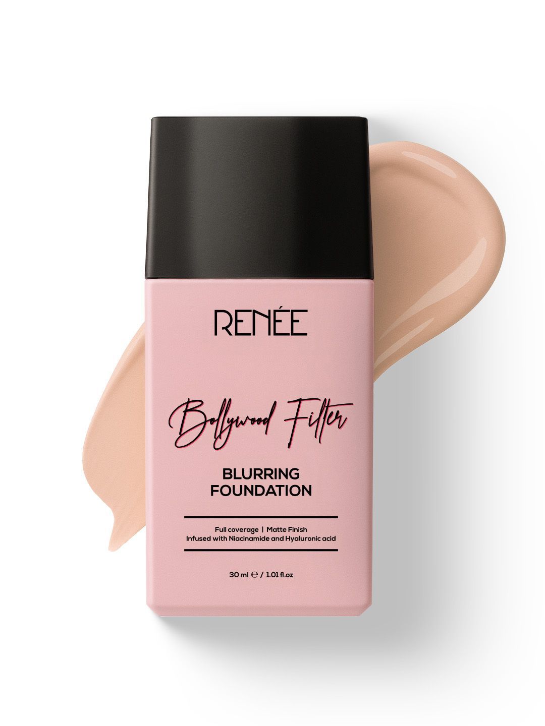 Renee Bollywood Filter Matte Blurring Foundation with Niacinamide 30 ml - Hazel Hush 03-image-20
