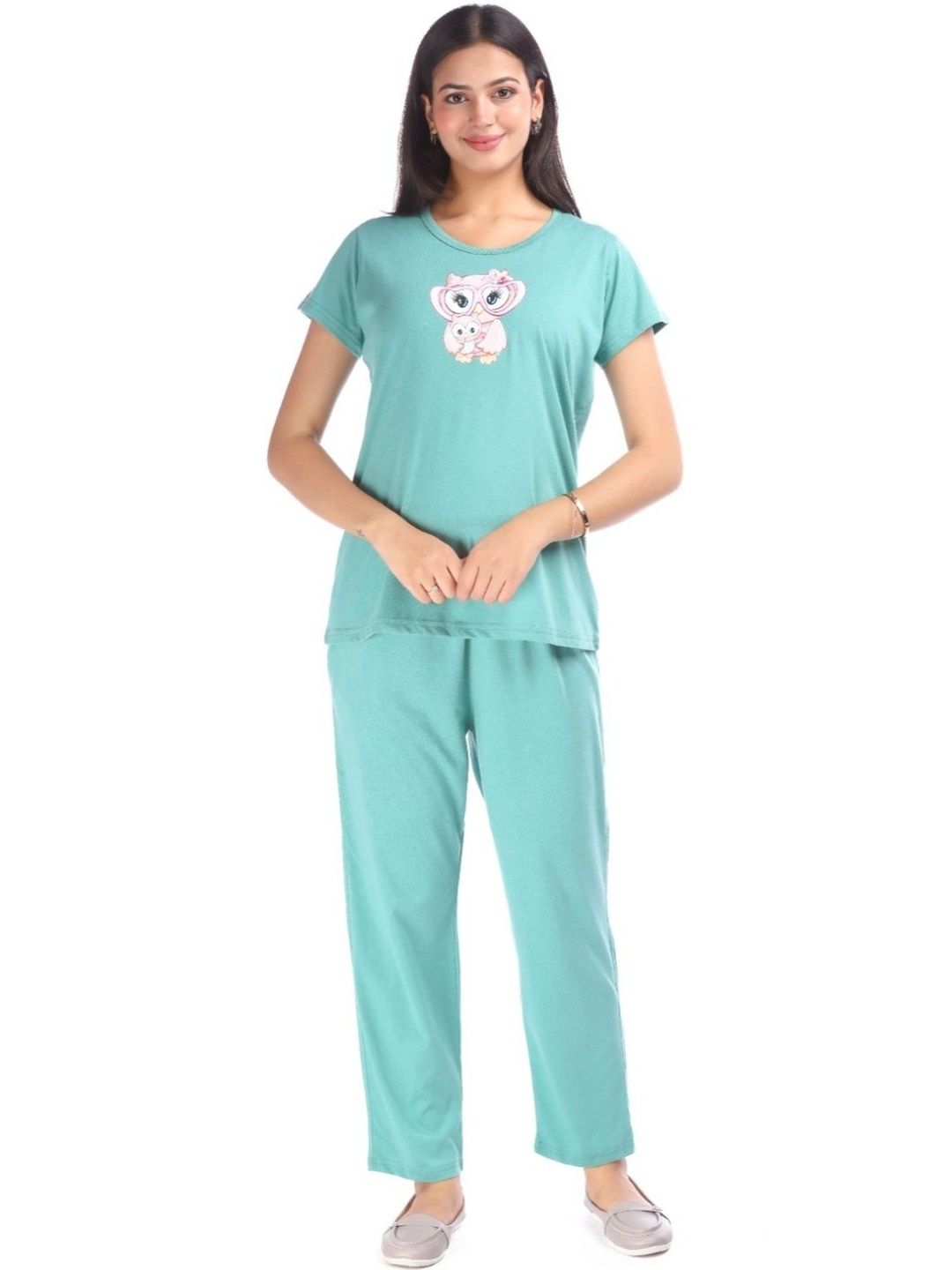 E-MAX Women Printed Night suit-picture-33