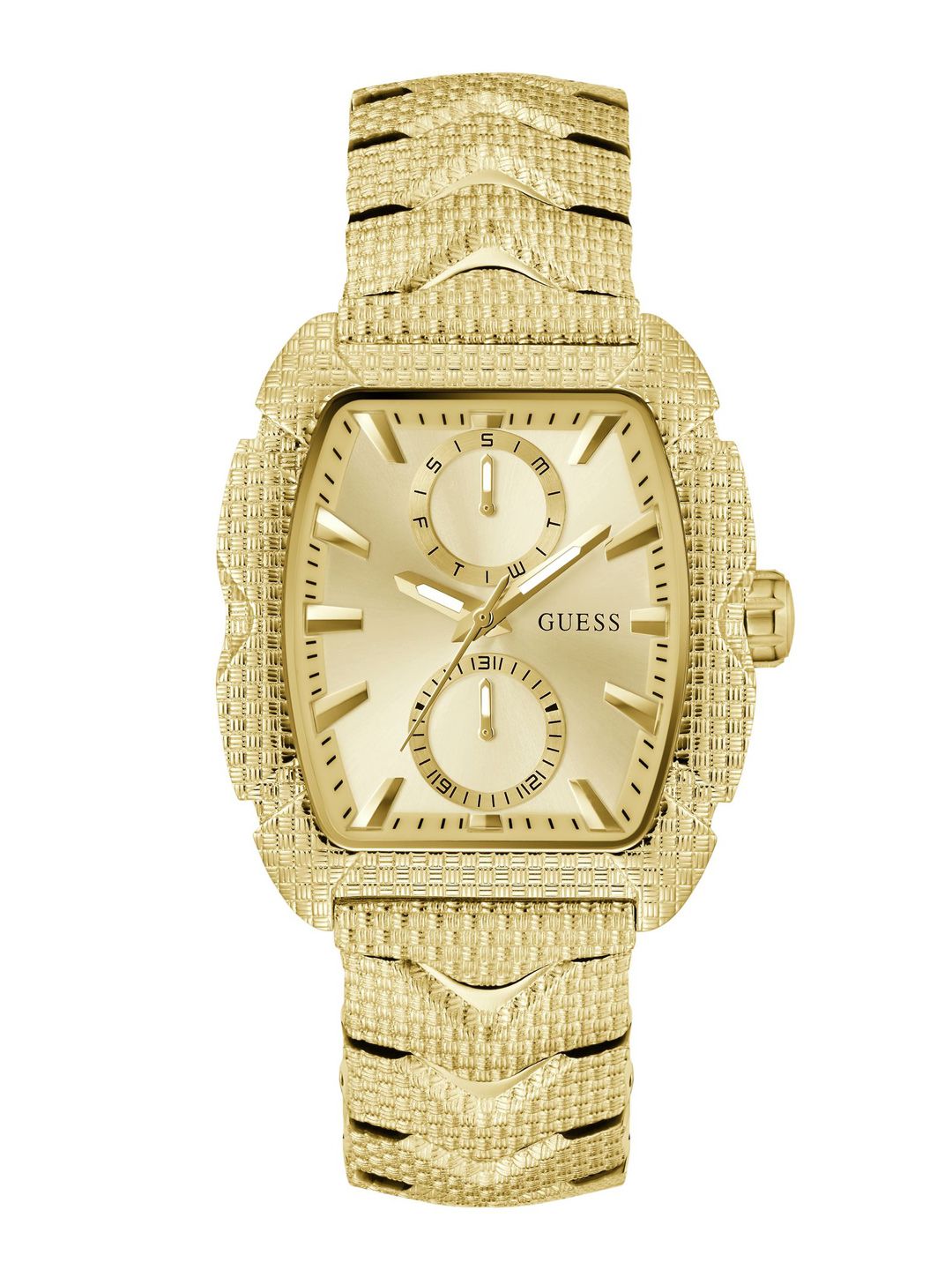 GUESS Men Stainless Steel Bracelet Style Straps Analogue Chronograph Watch GW0885G1-picture-18