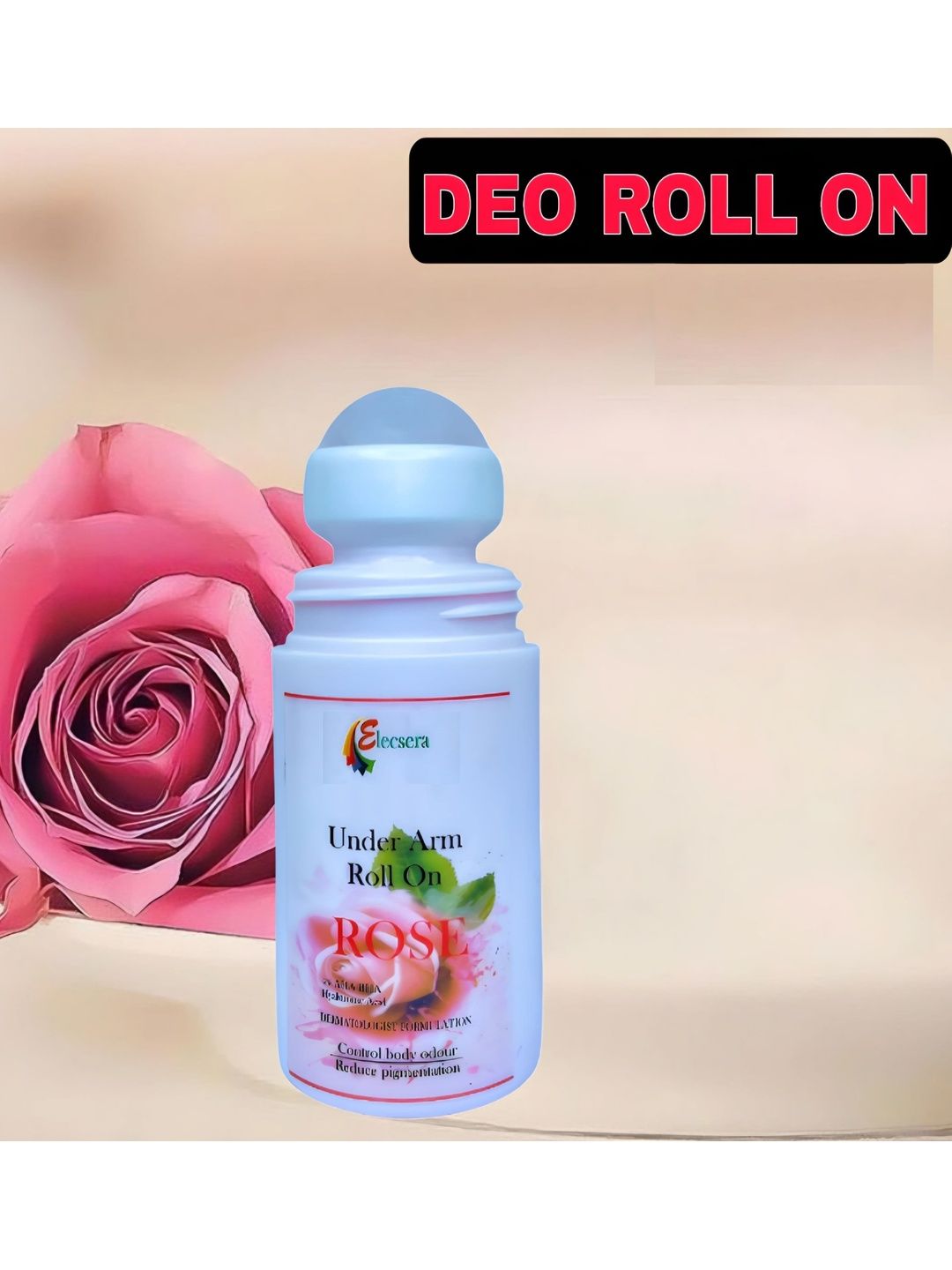 Elecsera Rose Long Lasting Underarm Roll On - 50 ml-picture-40