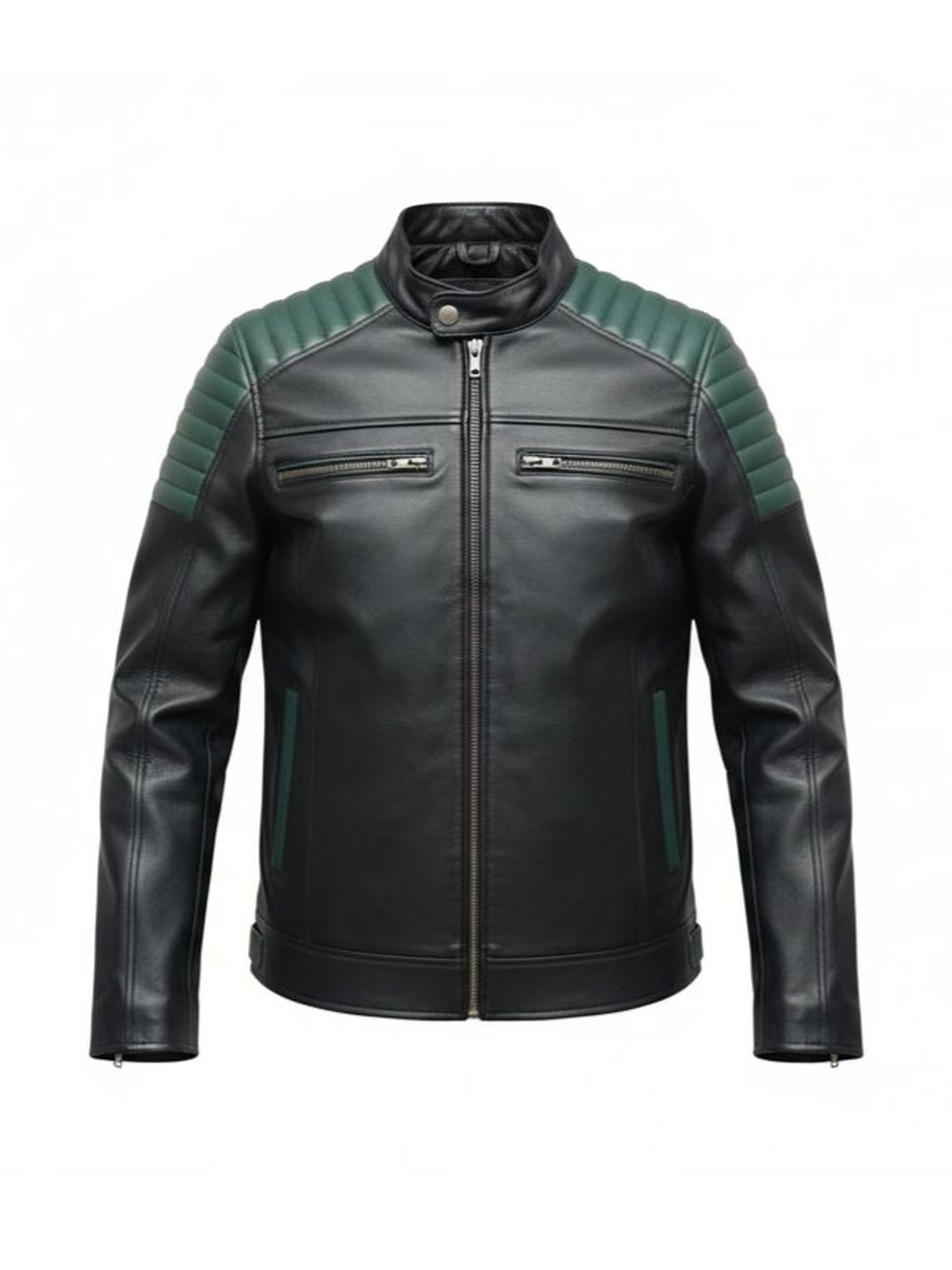 Goatter Men Leather Biker Jacket-picture-27