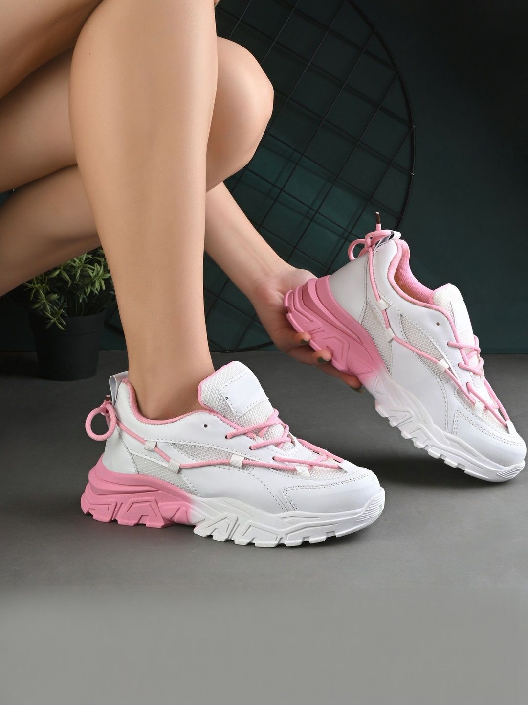 Ifah Women Colourblocked Sneakers-picture-40