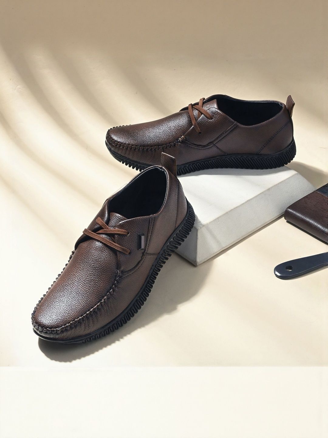 Ifah Men Textured Loafers-picture-23
