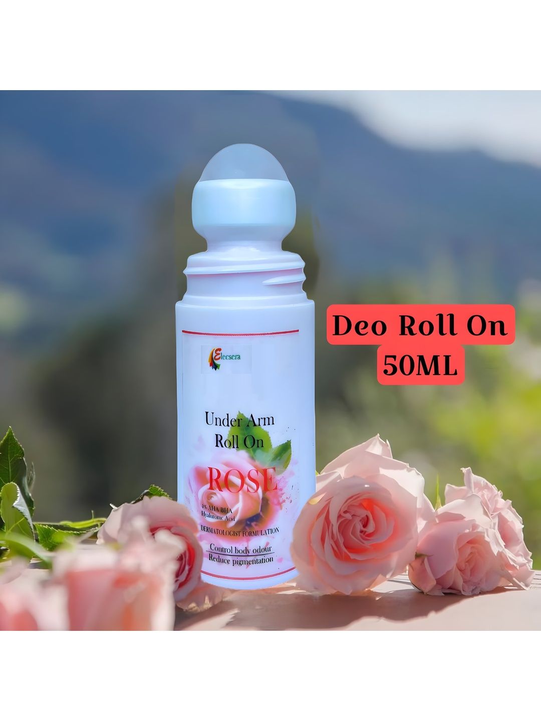 Elecsera Unisex Long Lasting Freshness and 24 Hours Protection Roll-On - 50 ml-picture-2