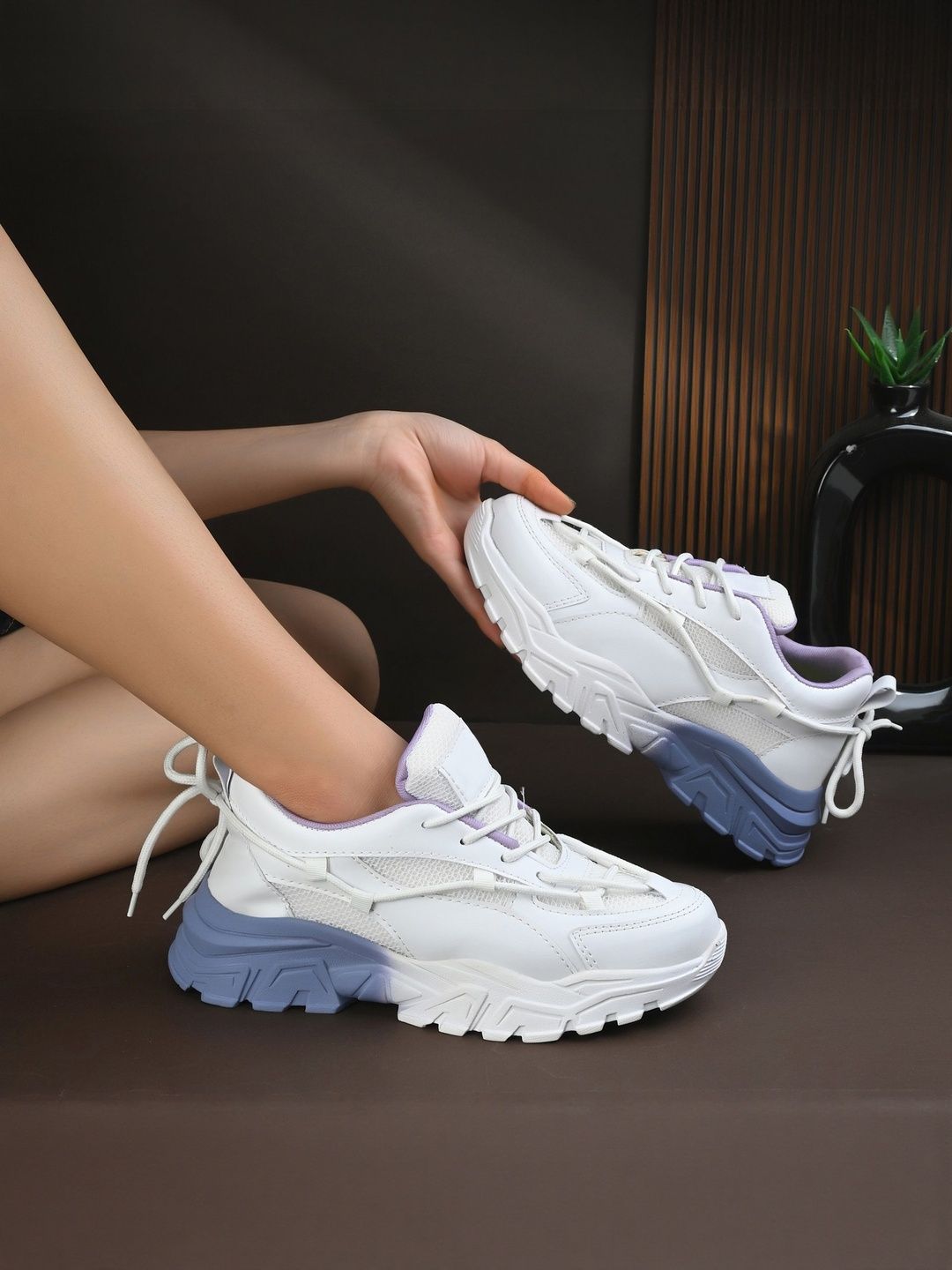 Ifah Women Colourblocked Sneakers-picture-28