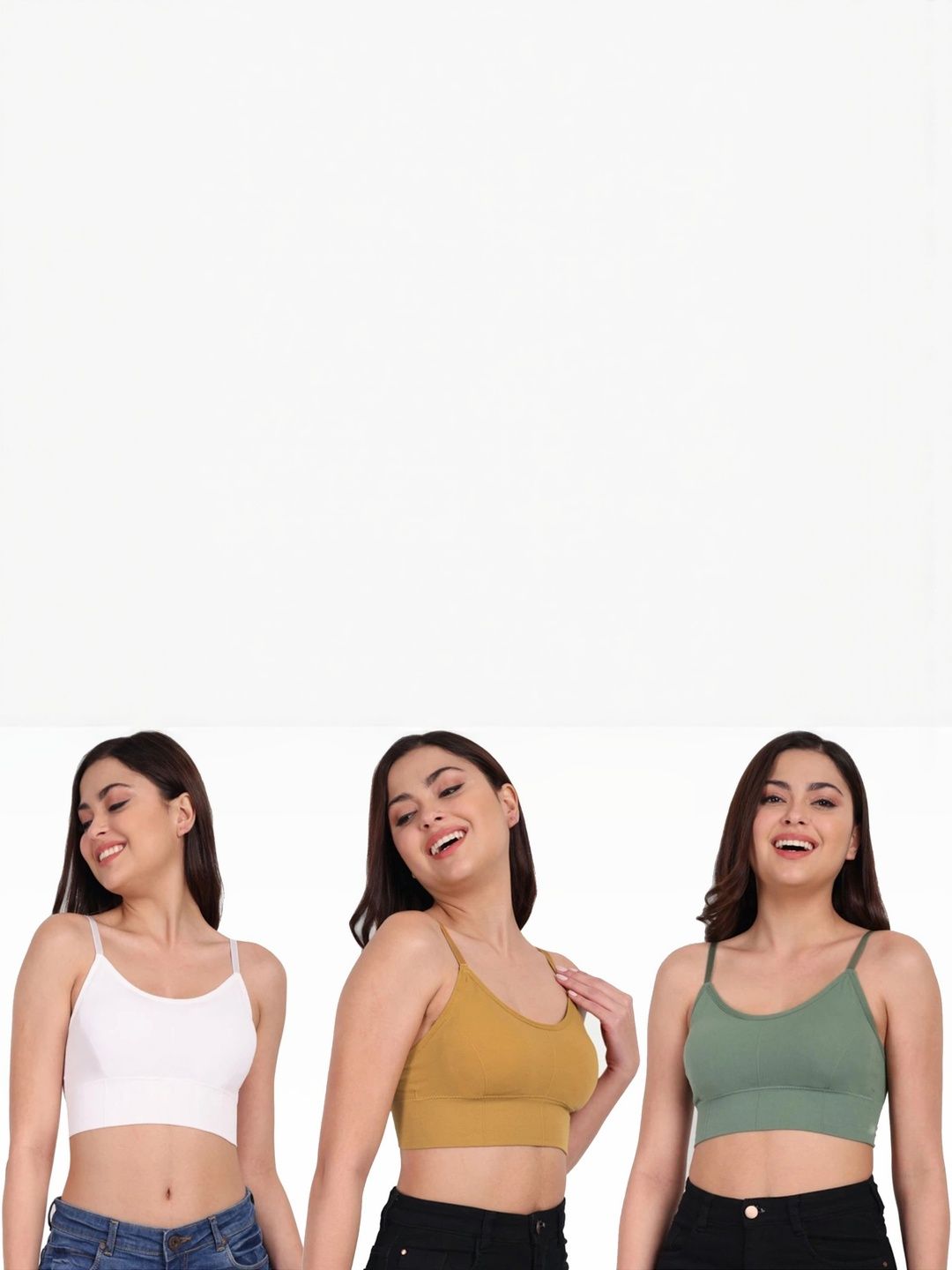 US FASHION Women Pack of 3 Full Coverage Lightly Padded Bra-picture-20