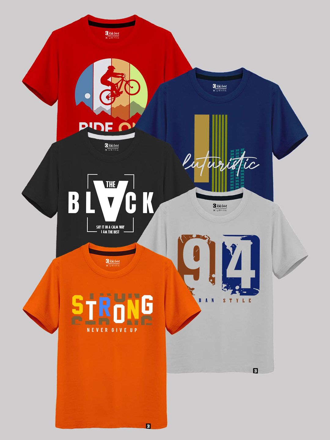 Kids Basket Boys Cotton Tshirts-picture-15