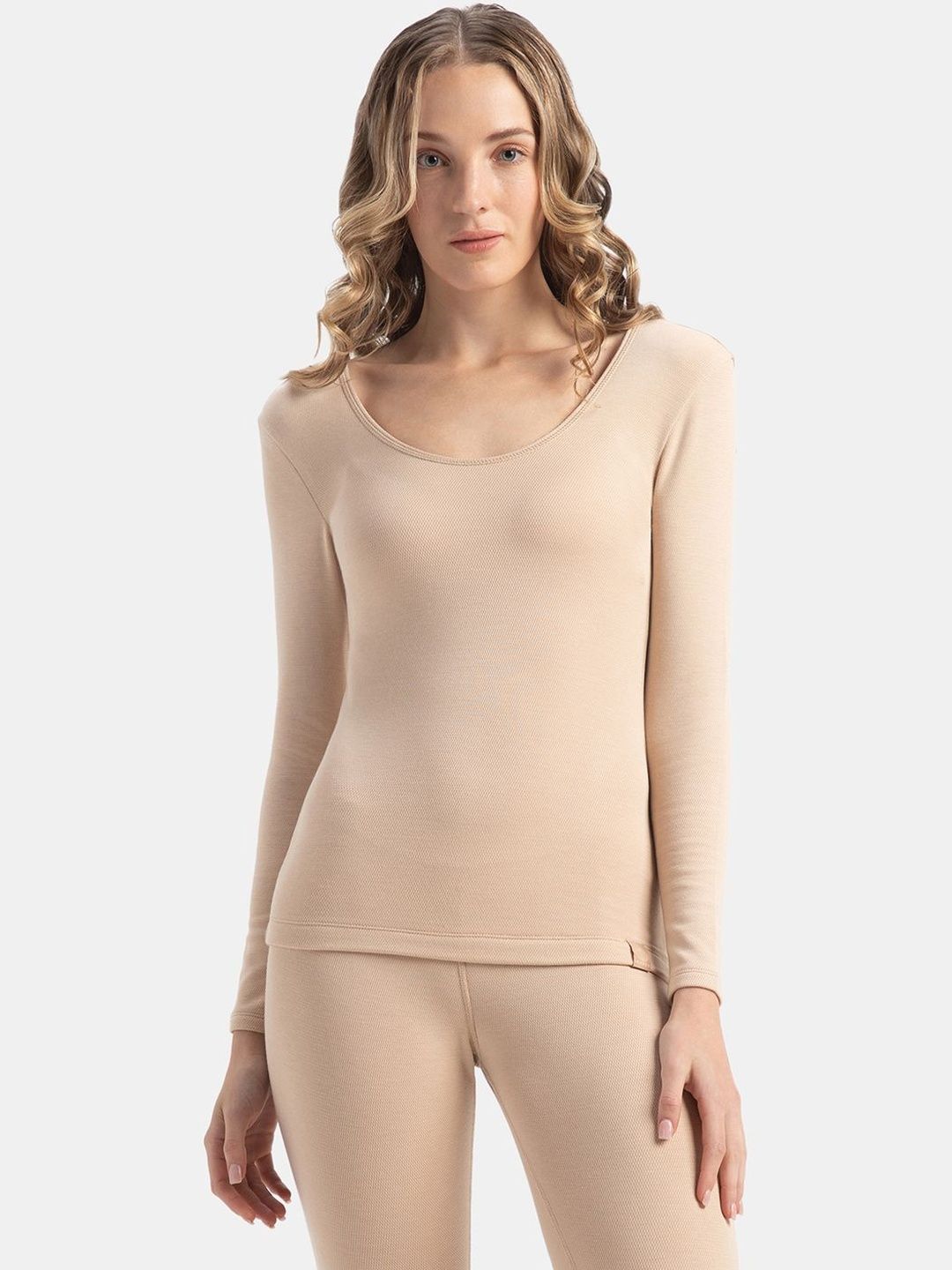 Jockey Soft Touch Microfiber Fleece Full Sleeve Thermal Top With StayWarm Technology -2540