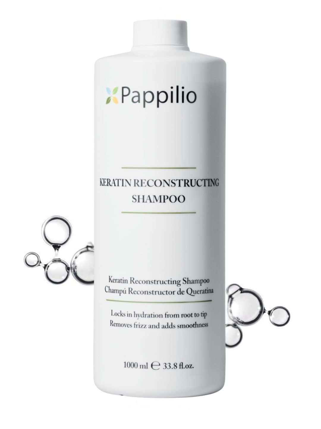 Pappilio Keratin Reconstructing Shampoo With Lotus Extracts - 1000 ml-picture-11