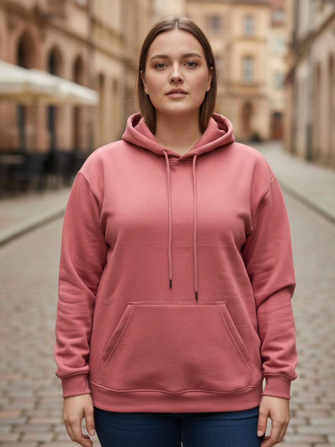 U&F Beyond Women Hooded Cotton Sweatshirt-picture-41