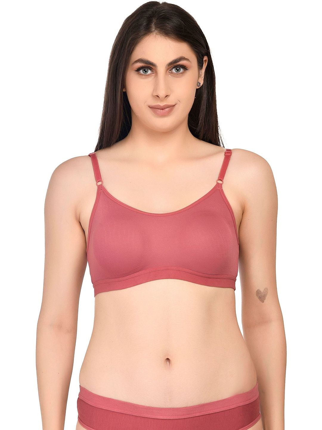Kinza soft. Pack Of 3 Full Coverage Ultra Soft Comfy Fit Stretchable Cotton Bras-picture-15