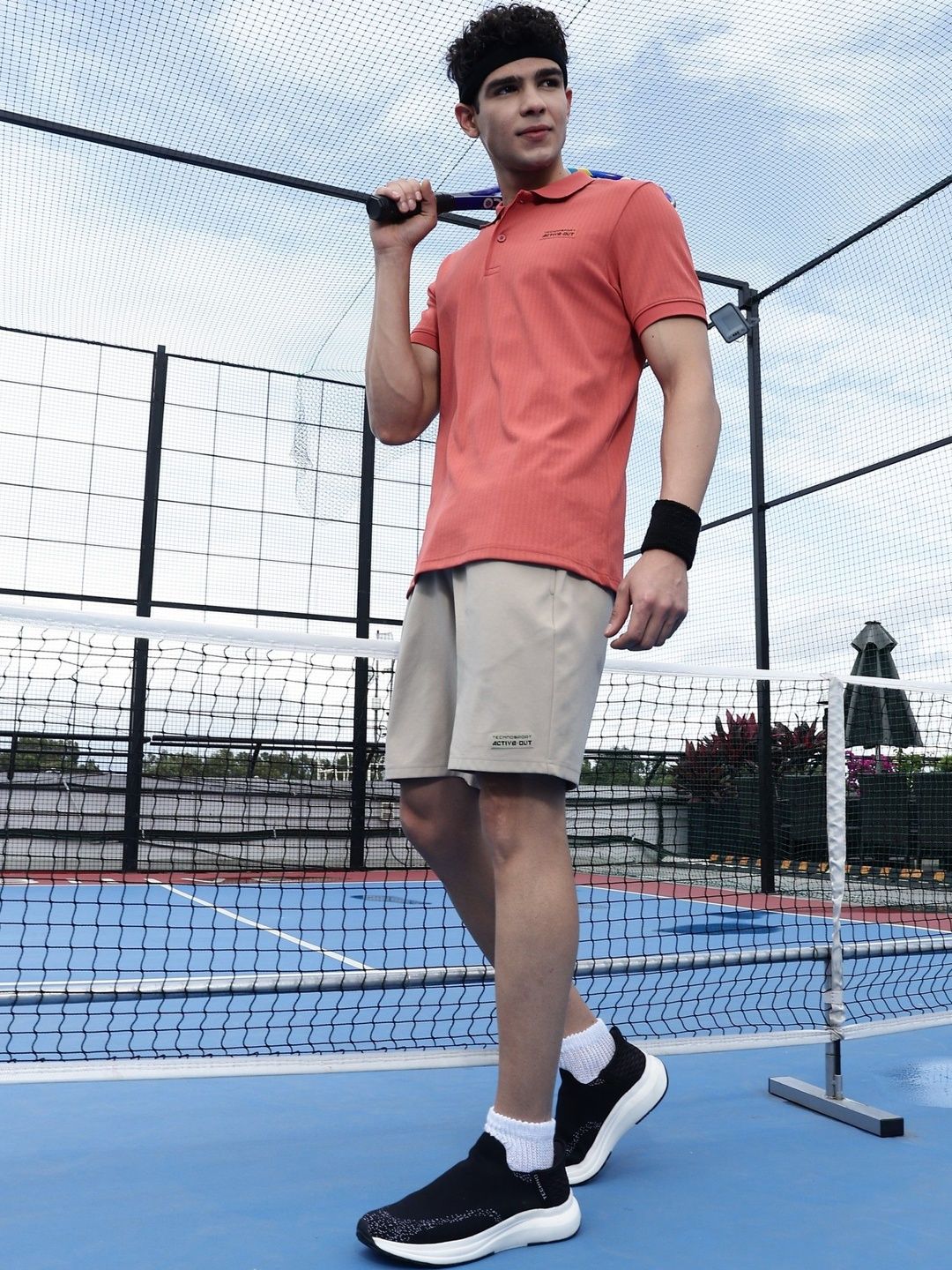 Technosport Men Slim Fit Outdoor Sports Shorts with Antimicrobial Technology-picture-24