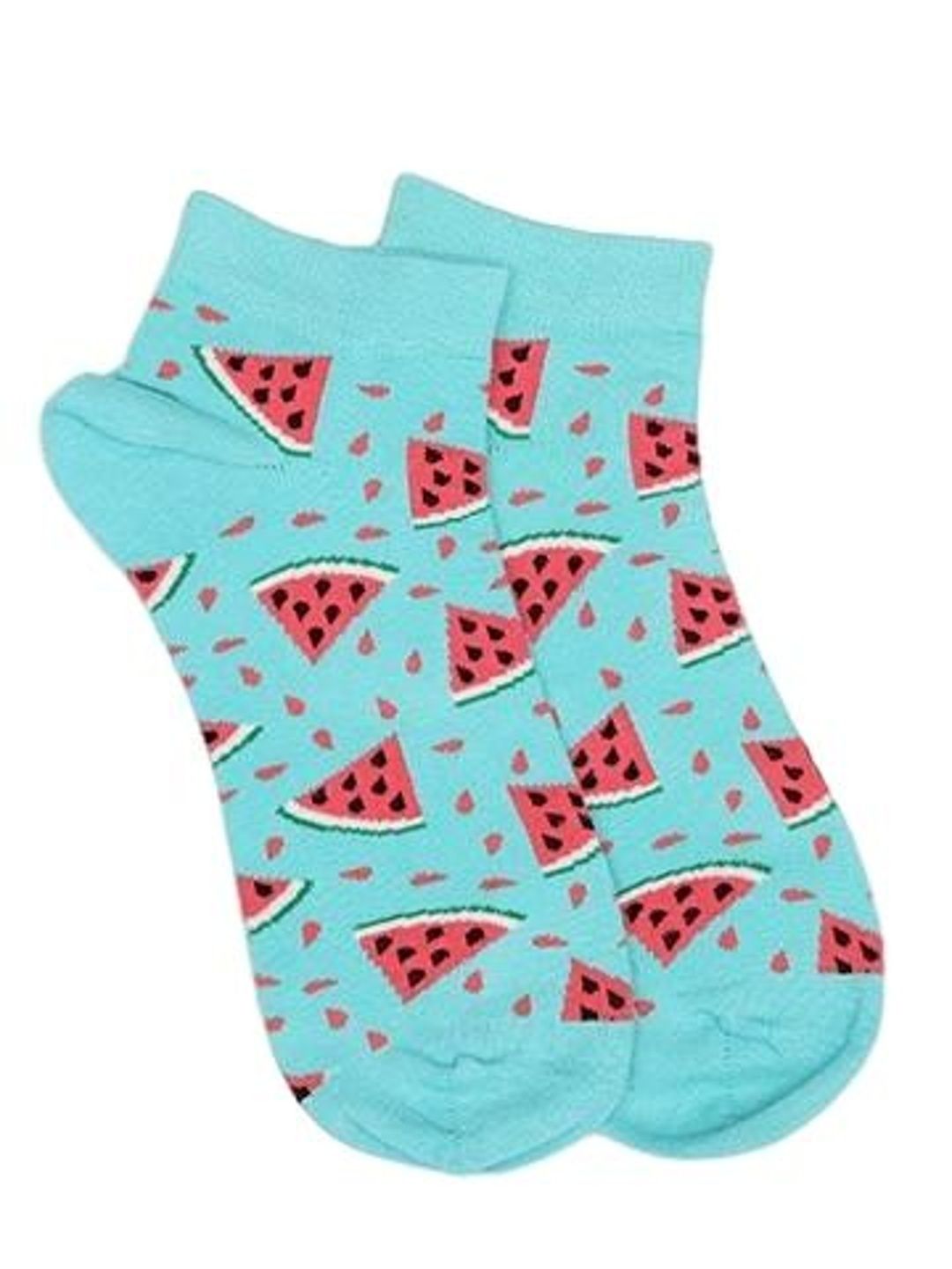 Soxytoes Patterned Ankle-Length Cotton Socks-image-5