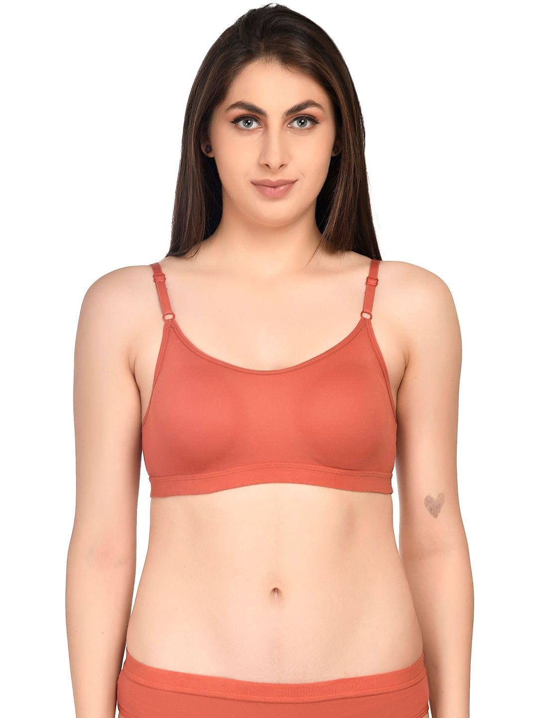 Kinza soft. Women Pack of 3 Solid Full Coverage Underwired Bra-picture-40