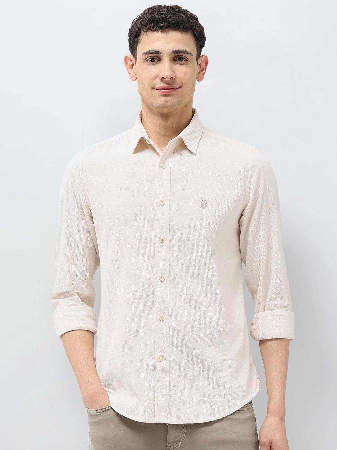 U.S. Polo Assn. Denim Co. Men Slim Fit Casual Shirt-picture-44