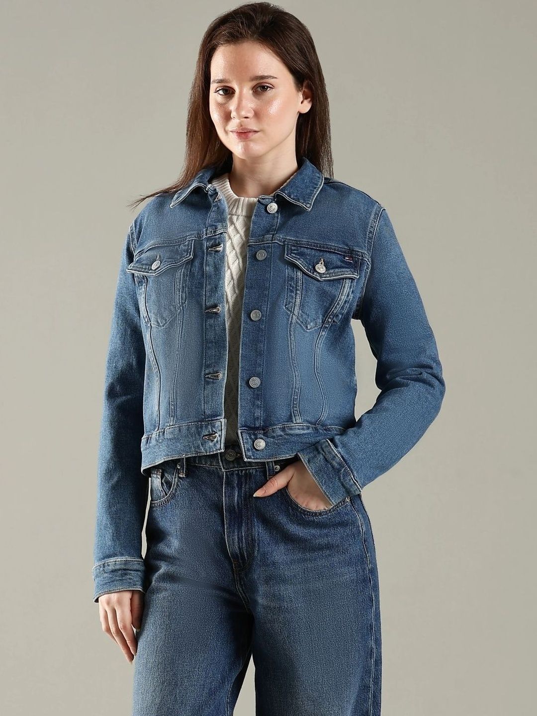 Tommy Hilfiger Women Denim Jacket-picture-31