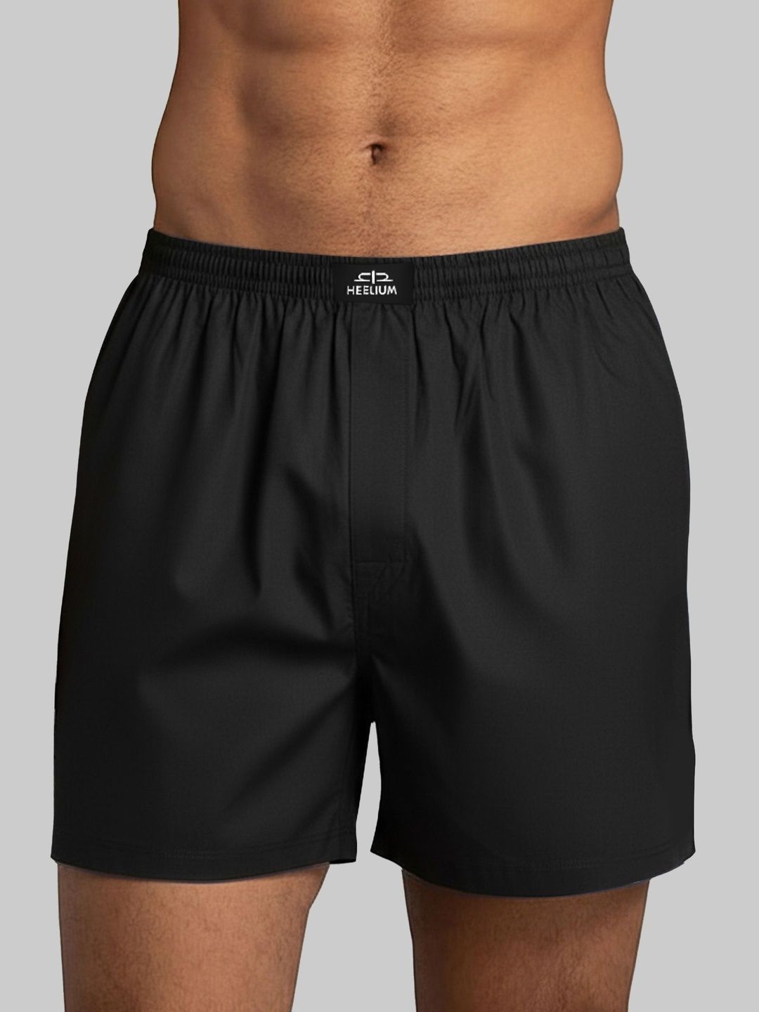 Heelium Men Solid Cotton Ultra-Soft & Breathable Boxer-picture-26