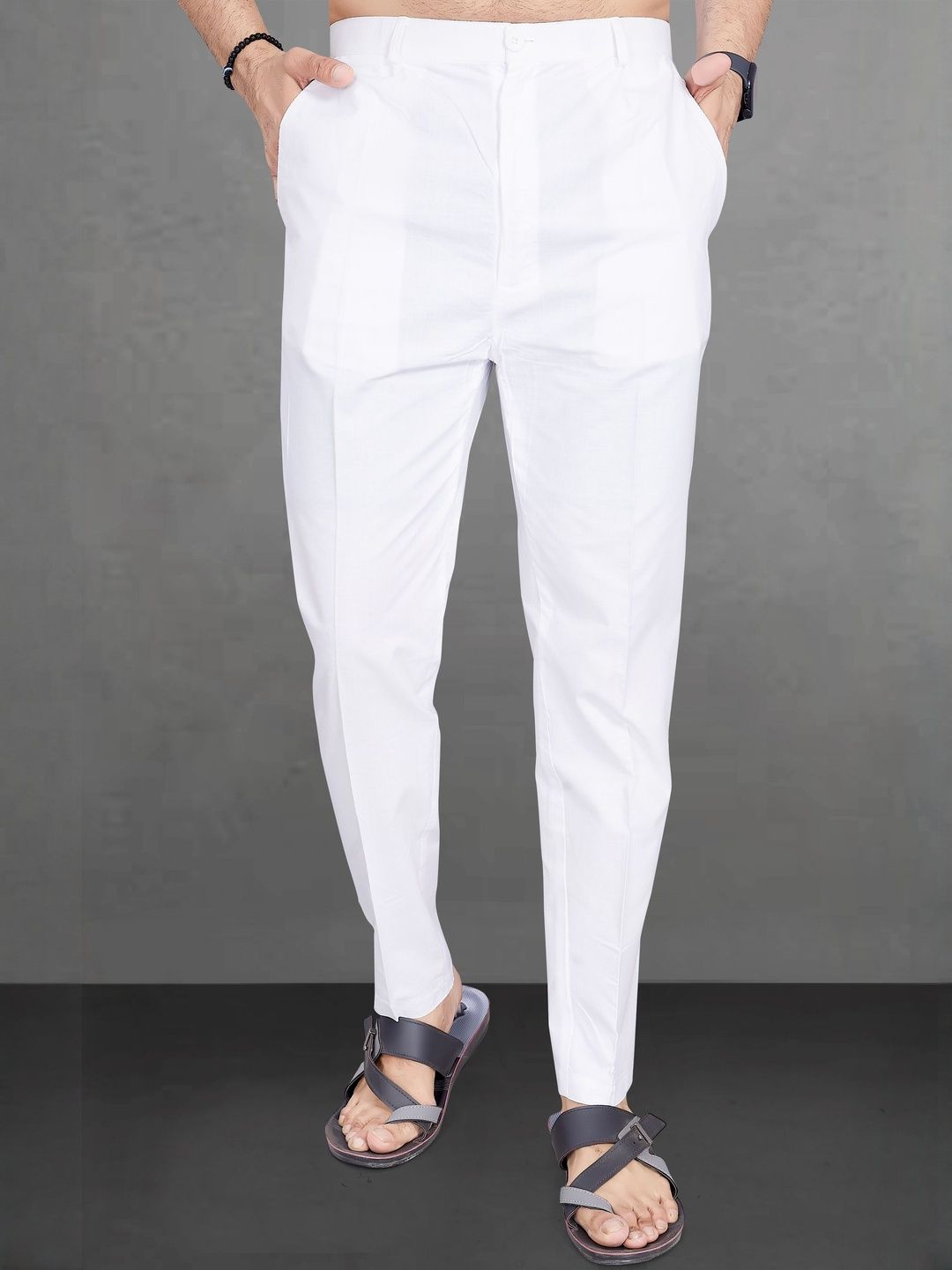 THE BEETEL HOUSE Men Relaxed Trousers-picture-27