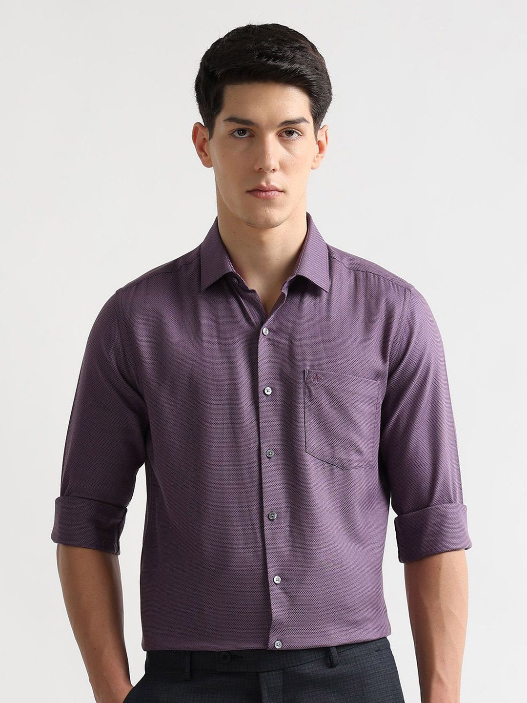 Arrow Men Slim Fit Formal Shirt-picture-24