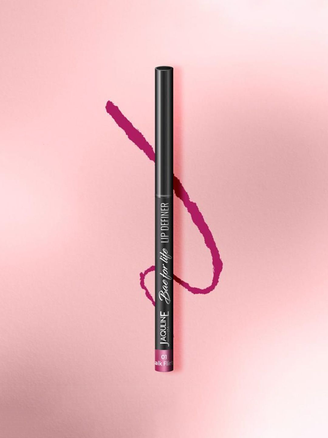 Jaquline USA Bae For Life Lip Definer With Jojoba Oil - 0.3 g - Talk Flirty 01-picture-17