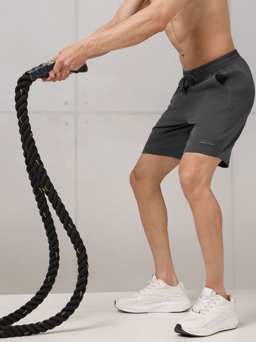 Technosport Men Slim Fit Outdoor Sports Shorts with Antimicrobial Technology-picture-30