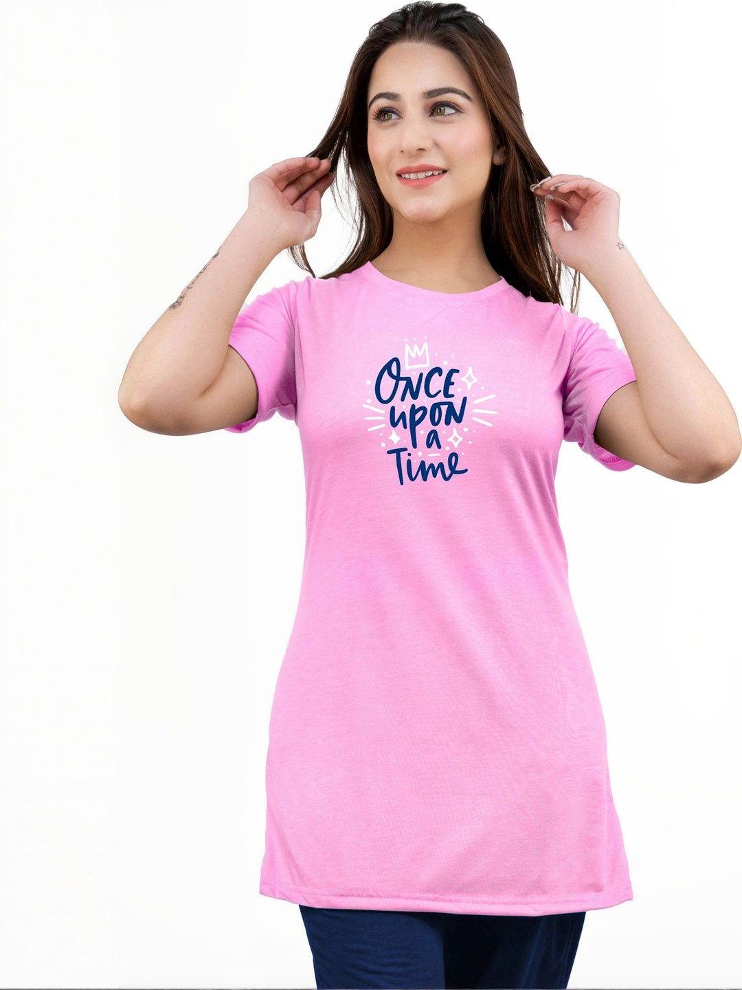 URBE-URBAN EVOLUTION Printed Cotton Lounge T-Shirt-picture-34