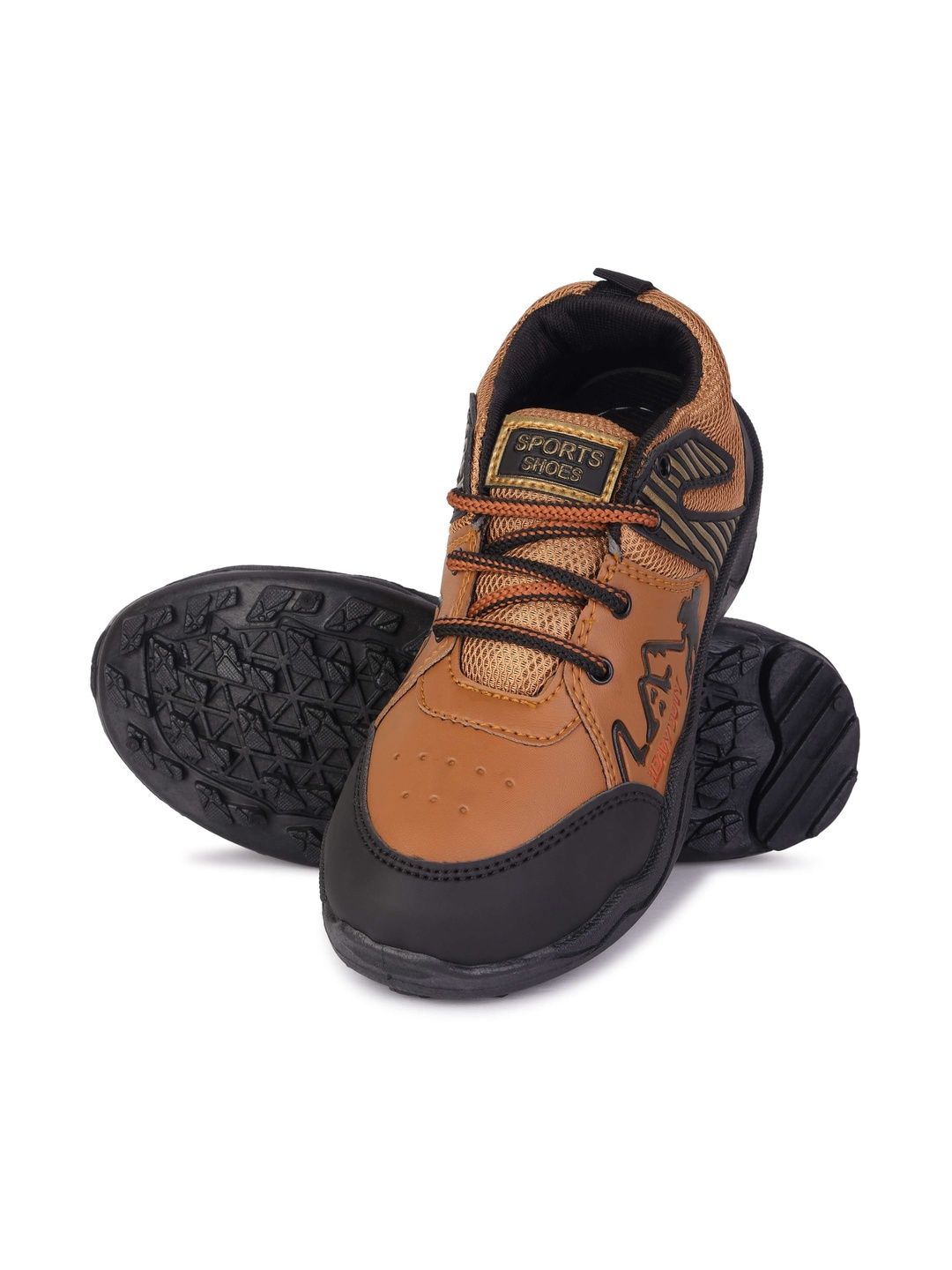 PENNEN Men Colourblocked Round Toe Lace-Ups Loafers-image-20