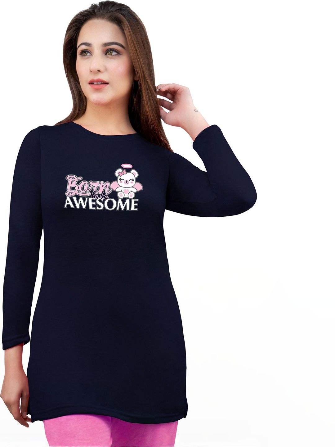 URBE-URBAN EVOLUTION Women Typography Printed T-shirt-picture-21