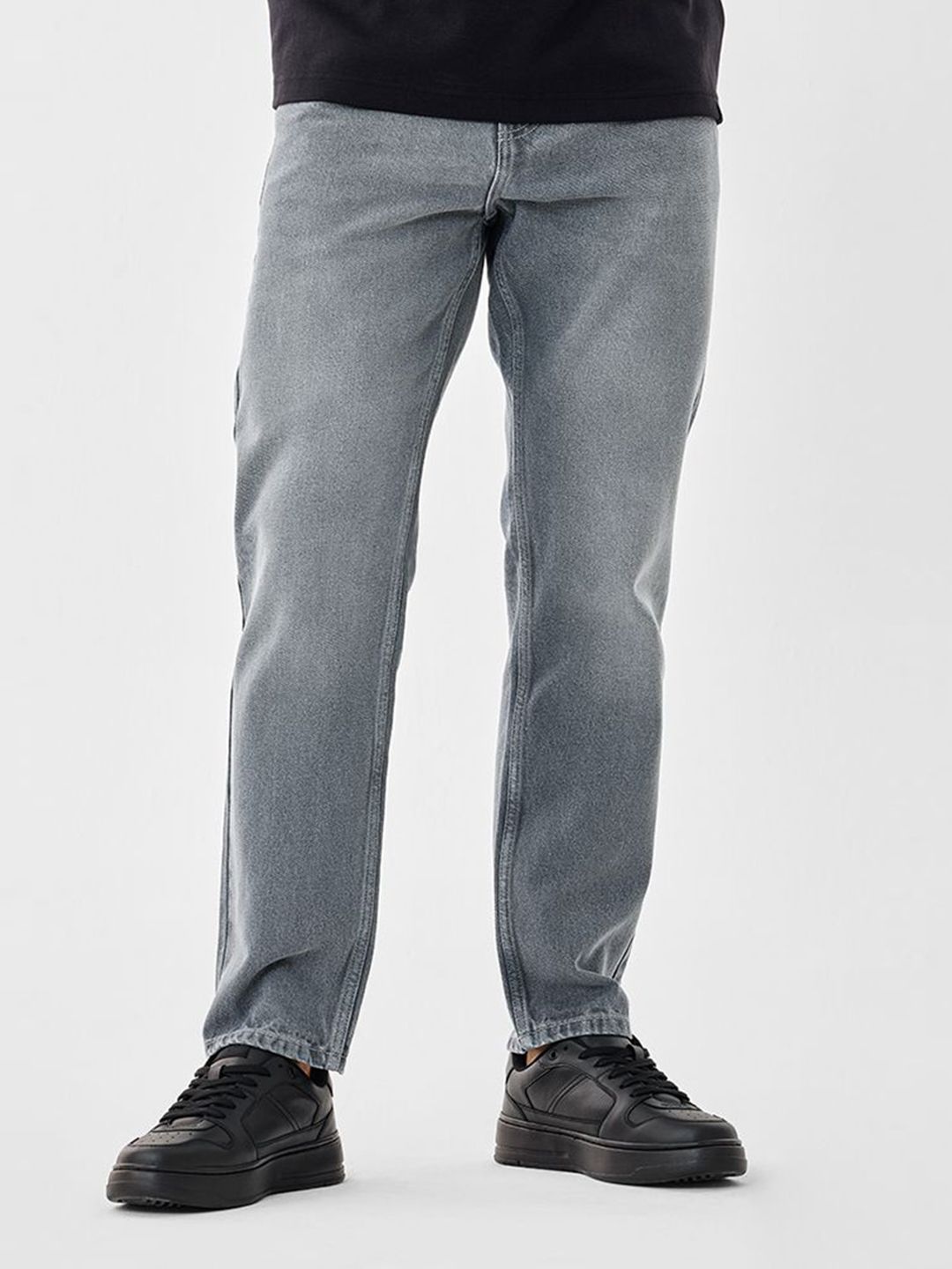 Snitch Men Relaxed Fit Low-Rise Cotton Light Fade Jean-picture-35