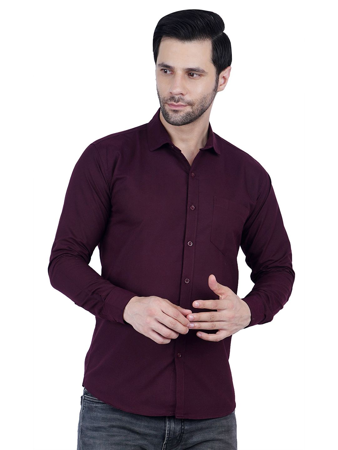 VFG Men Slim Fit Casual Shirt-picture-40
