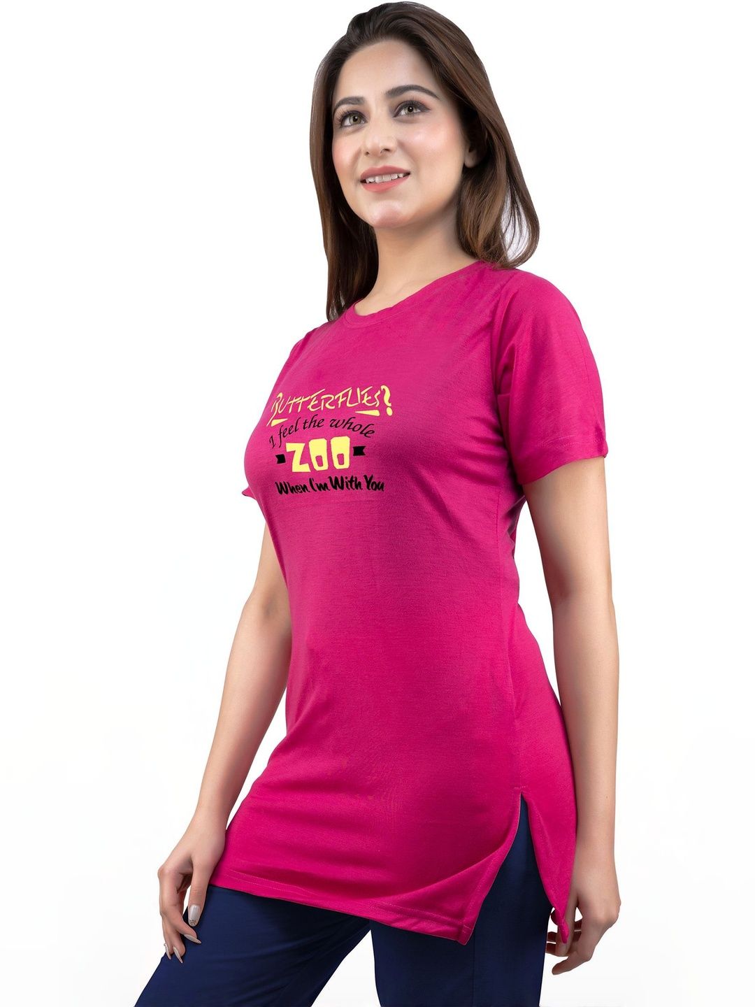URBE-URBAN EVOLUTION Printed Cotton Lounge Tshirt-image-19