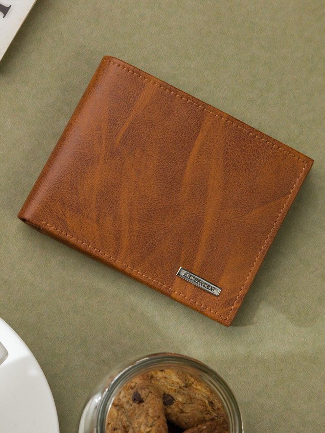 Krosshorn Men Solid Short Two Fold Wallet-picture-11
