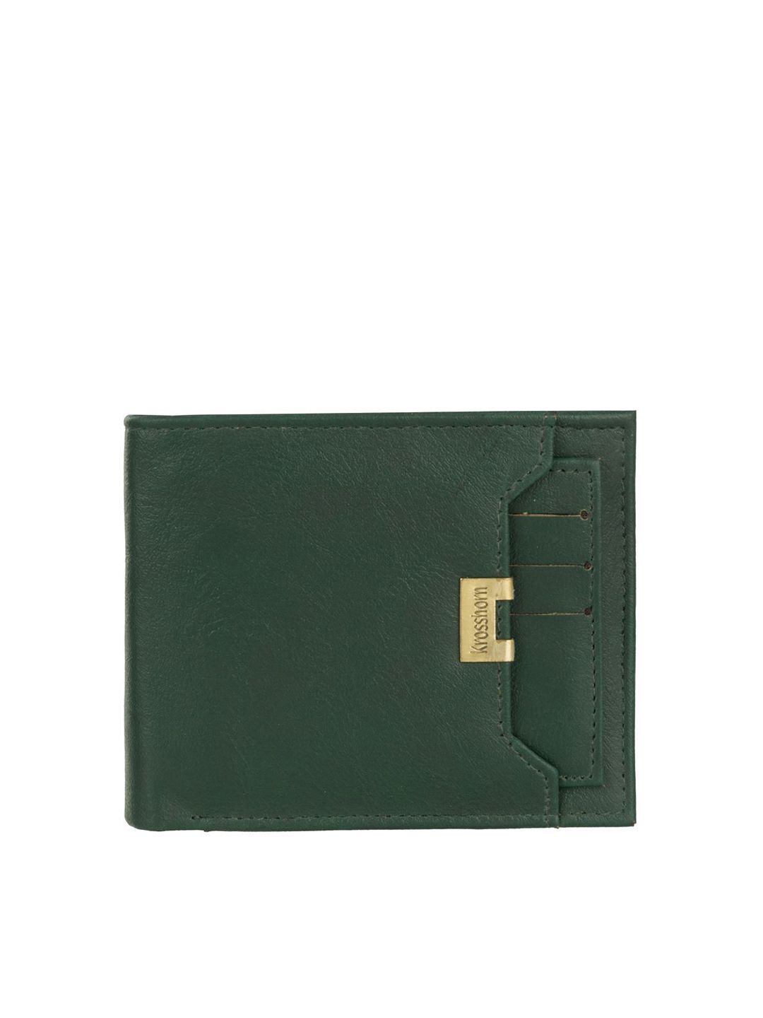 Krosshorn Men Abstract Textured Two Fold Wallet-picture-27