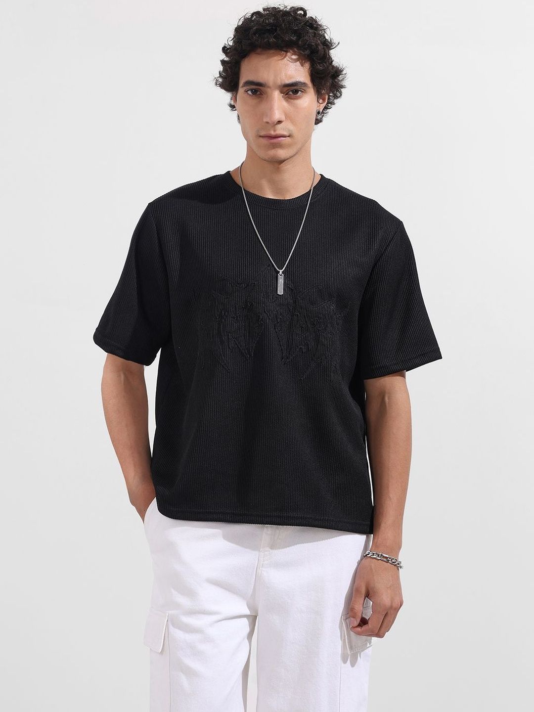 The Indian Garage Co Round Neck Boxy T-shirt-picture-29