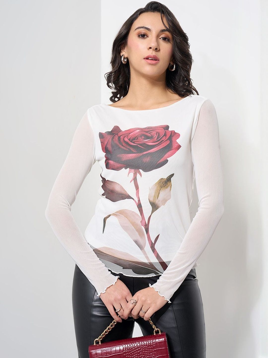 Honey by Pantaloons Floral Print Top-picture-57