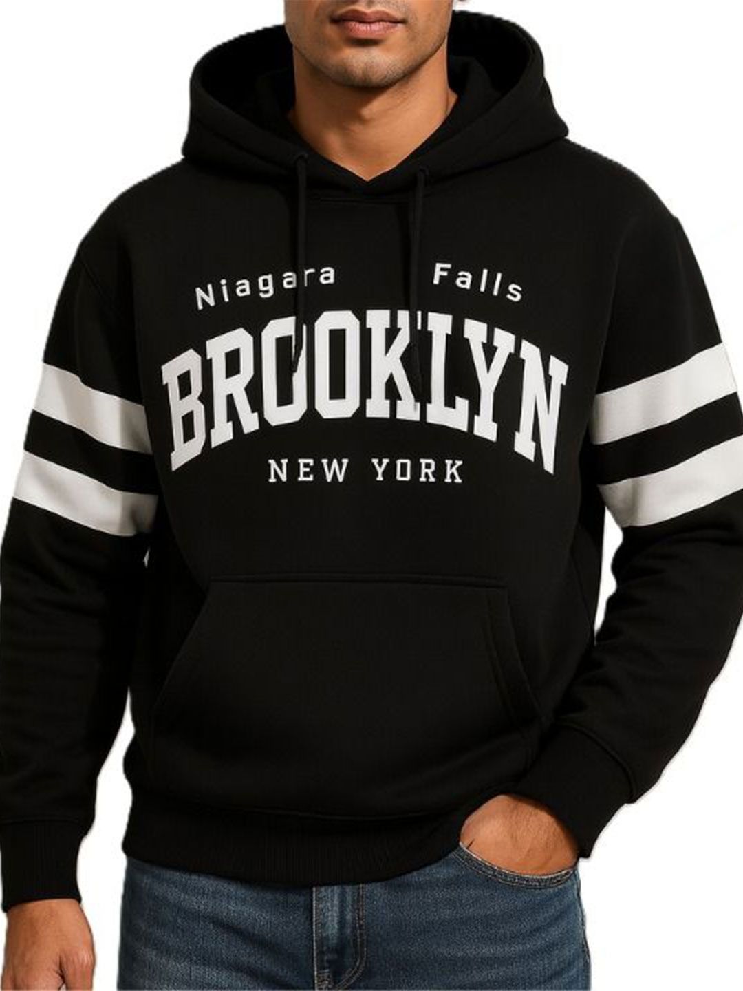 Try This Men Colourblocked Typography Pullover Sweatshirt-picture-50