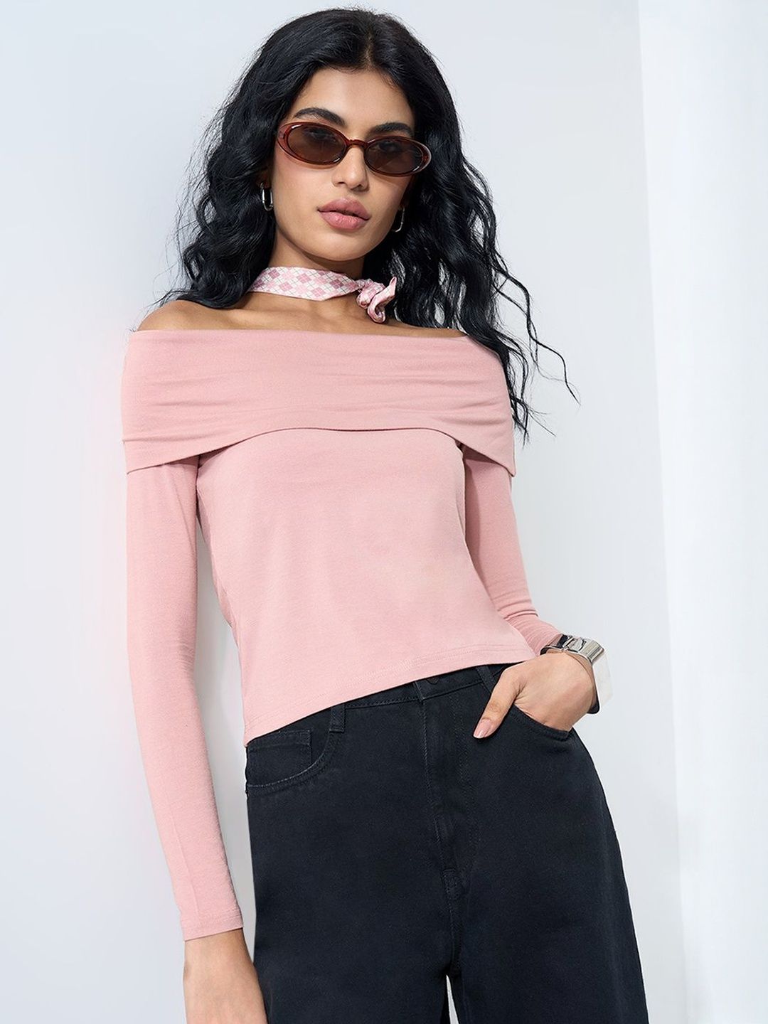 SF JEANS by Pantaloons Off-Shoulder Top-picture-37