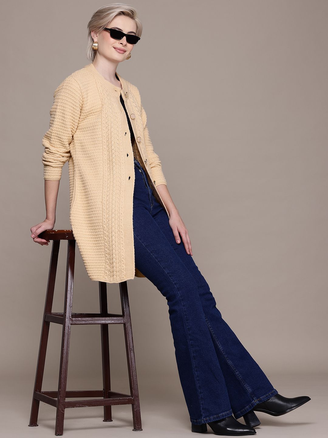 Cayman Woollen Longline Cardigan-picture-35