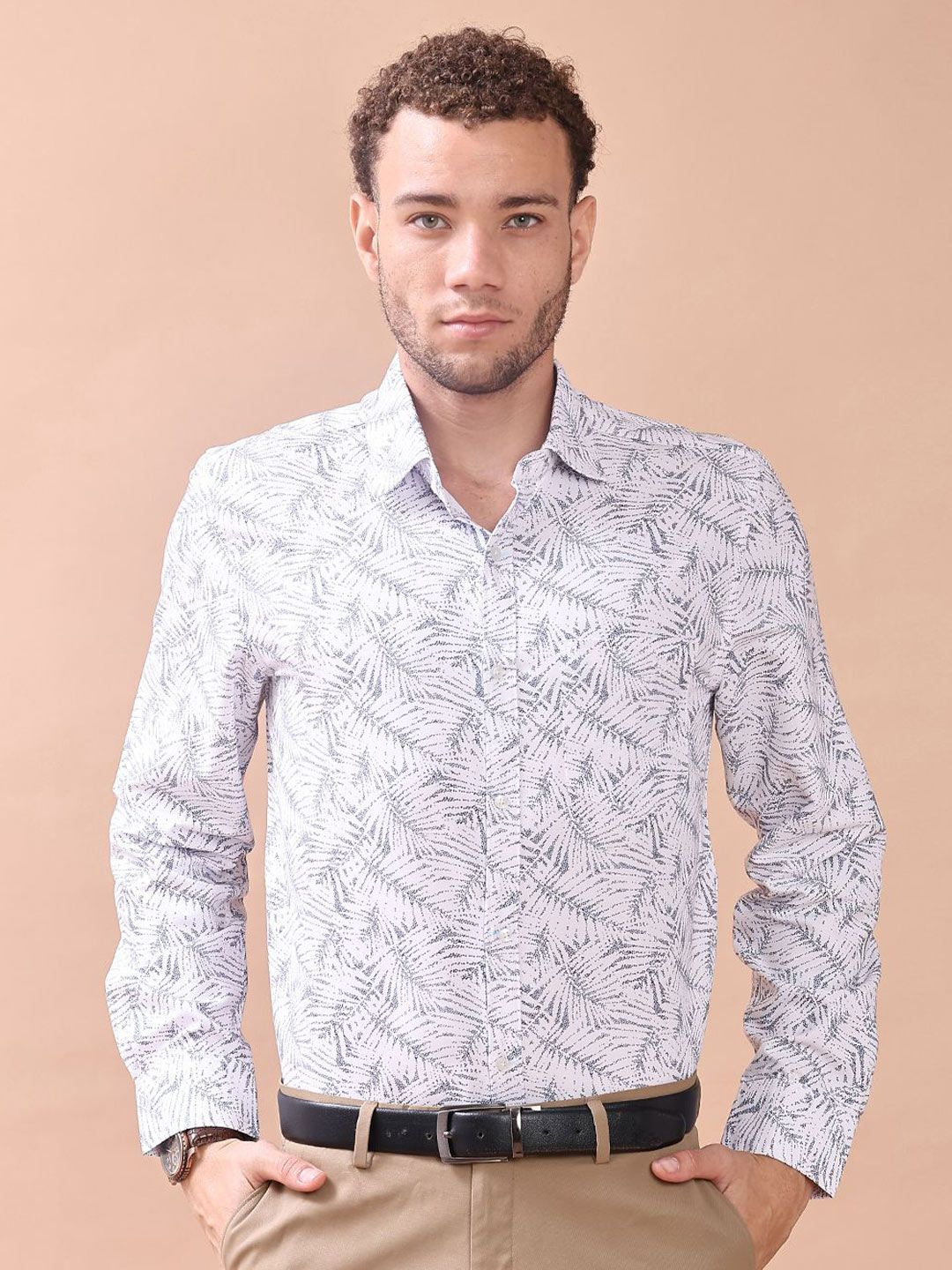 V-Mart Floral Printed Spread Collar Shirt-picture-21