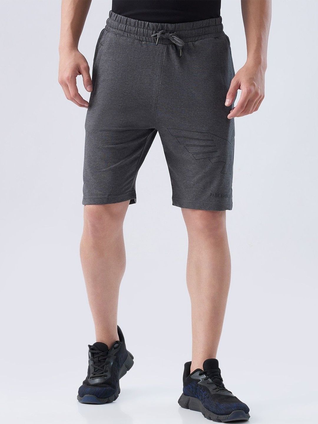 Park Avenue Men Mid-Rise Knee Length Shorts-picture-26