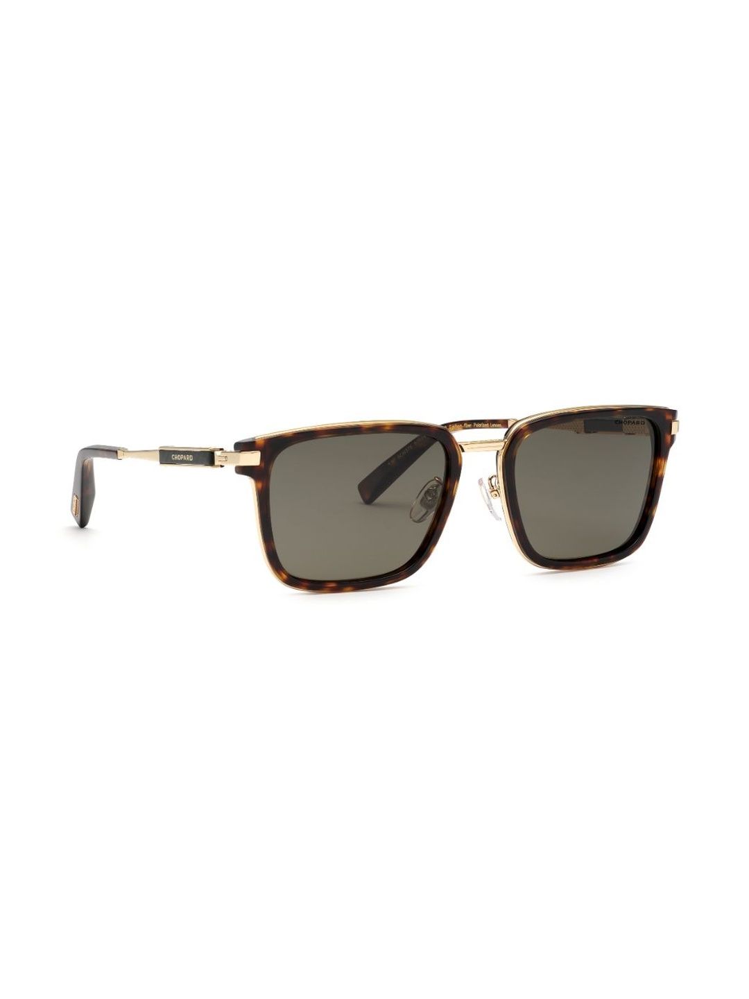 Chopard Men Full Rim Square Sunglasses with Polarised and UV Protected Lens-picture-29