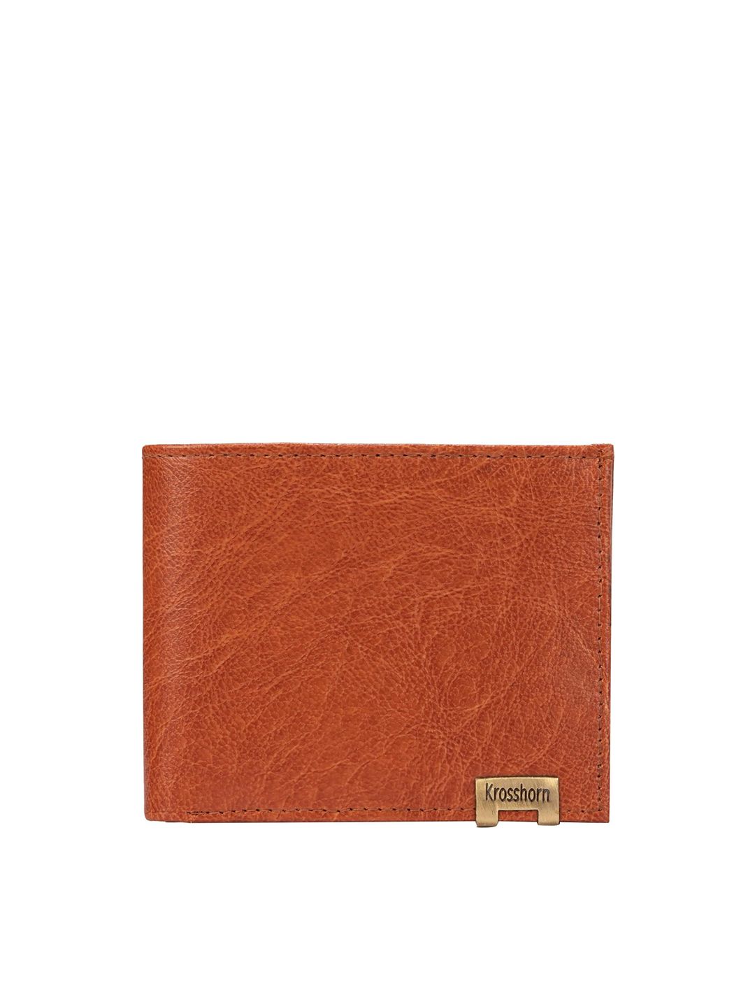 Krosshorn Men Textured Two Fold Wallet-picture-25
