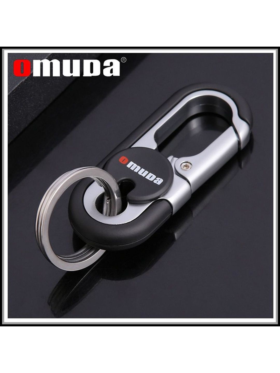 omuda Stainless Steel Hook Locking Key Chain-picture-8