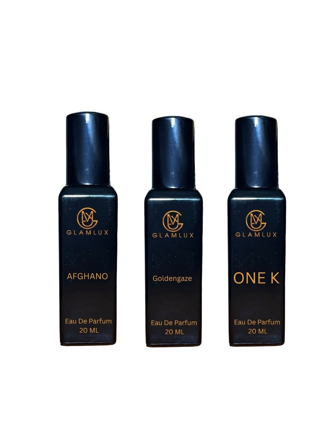 Glamlux Set Of 3 Afghano, One K & Goldengaze Long Lasting Eau De Parfum - 20 ml Each-picture-50
