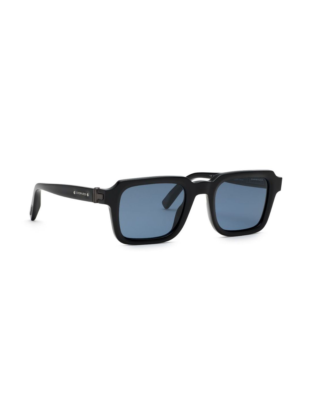 Chopard Men Full Rim Lens & Black Square Sunglasses with UV Protected Lens-picture-34
