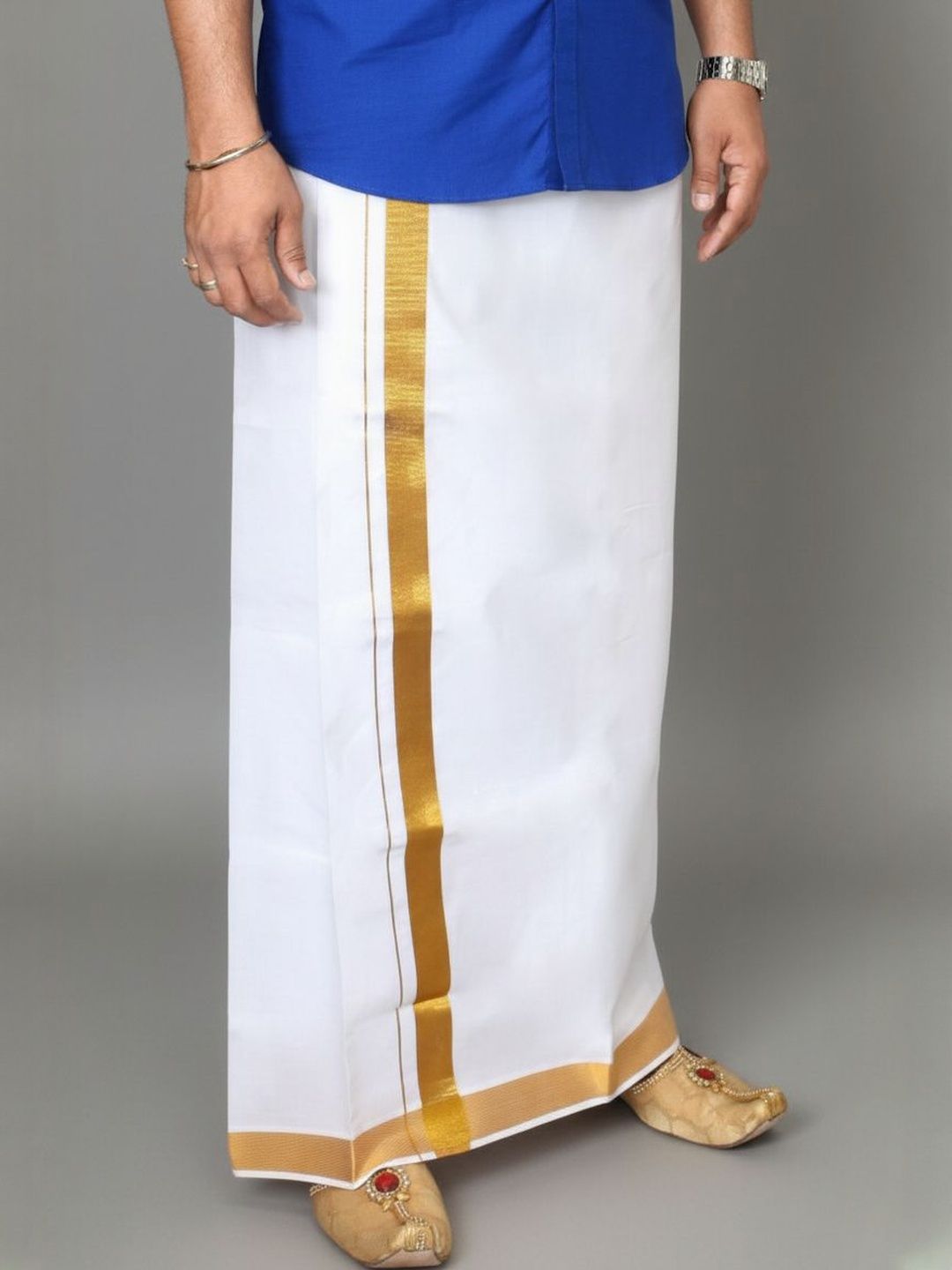 TUNI MANI Men Cotton Dhotis-picture-16