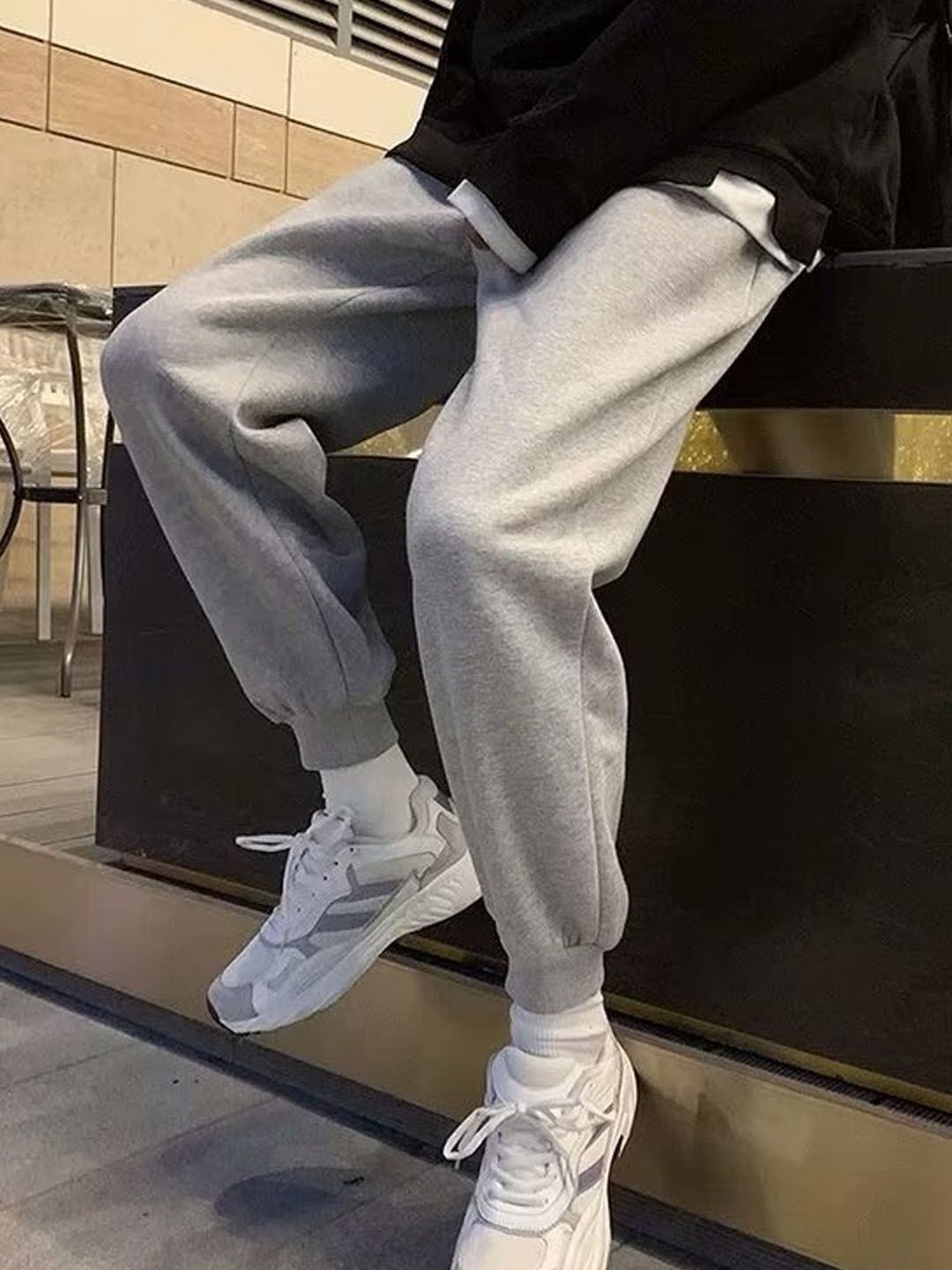 StyleCast Men Relaxed Fit Easy Wash Trousers-picture-29